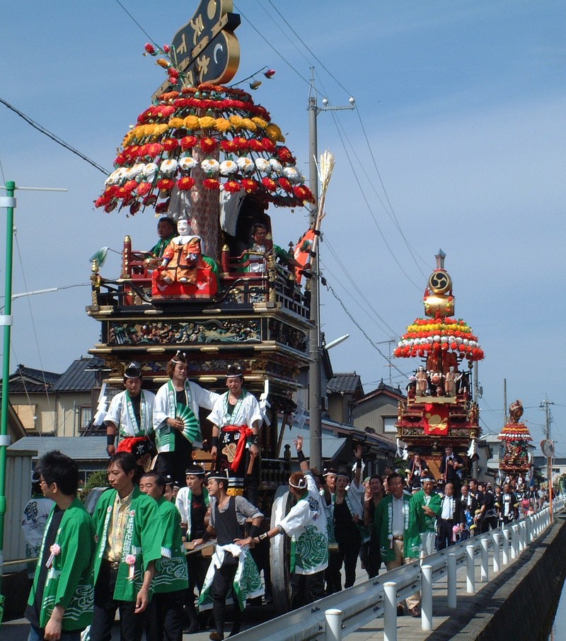 【ポスター】富山　※むぎや祭　※曳山祭