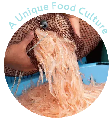 ユニークな食文化！
