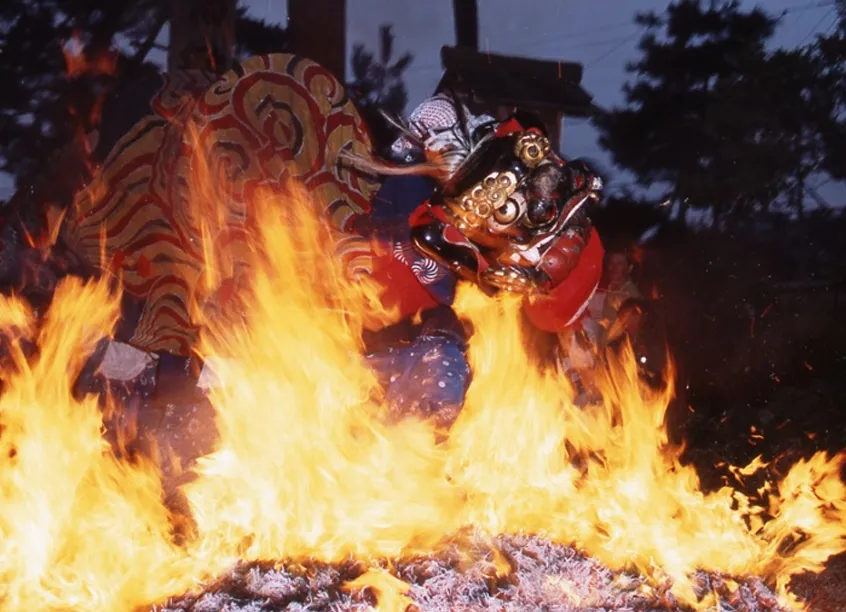 櫛田神社火渡り神事