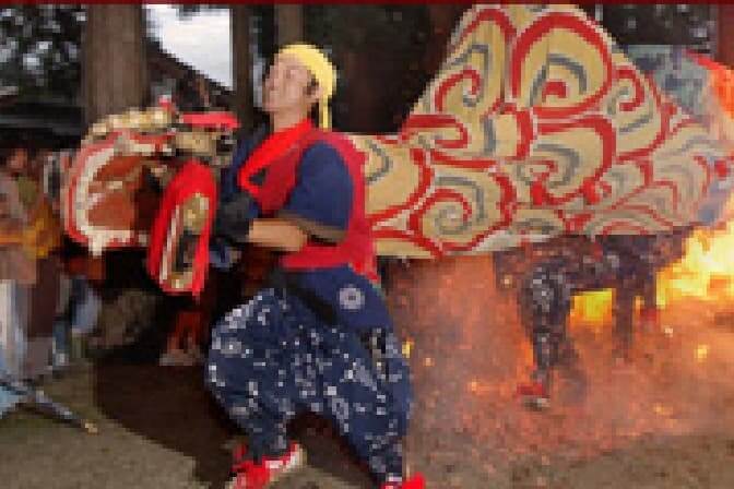 櫛田神社秋季例祭（火渡り神事）