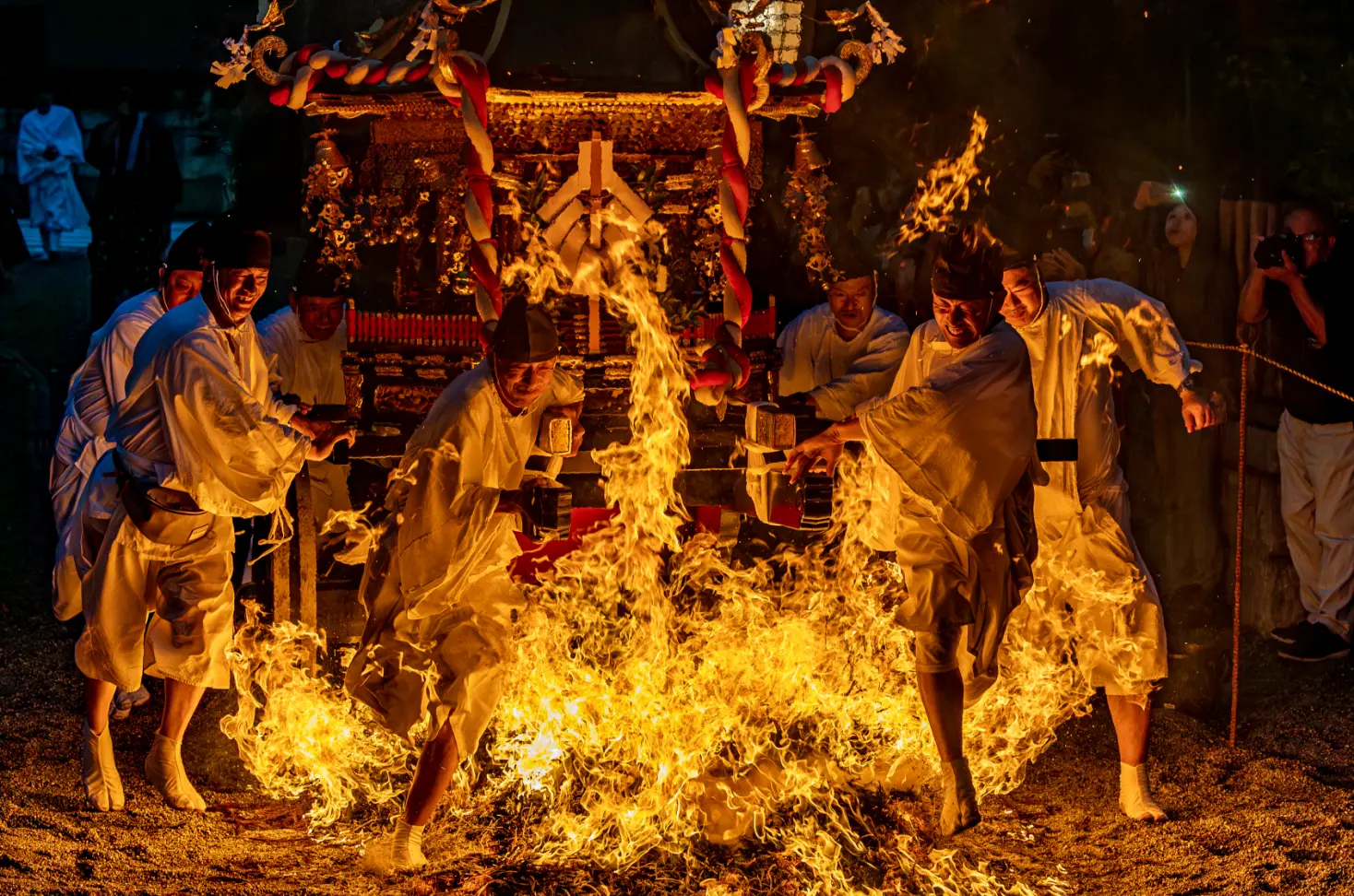 けがれを焼き払う