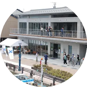 川の駅へ