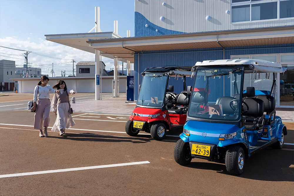 ベイカートで移動