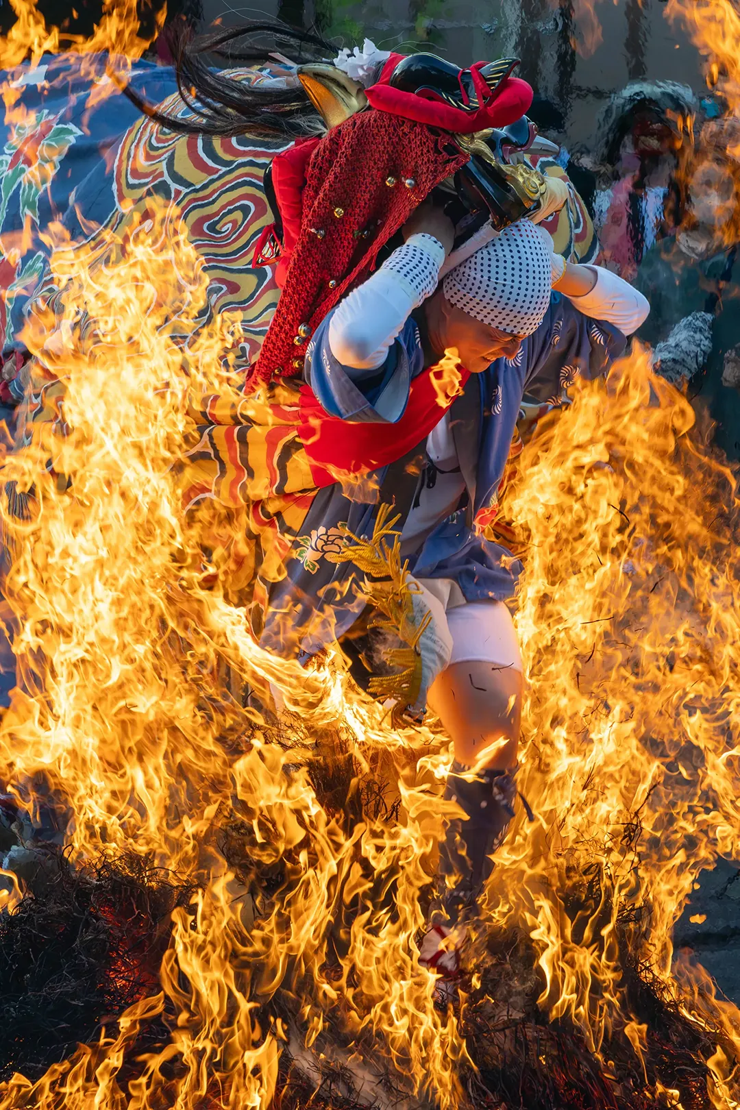けがれを焼き払う