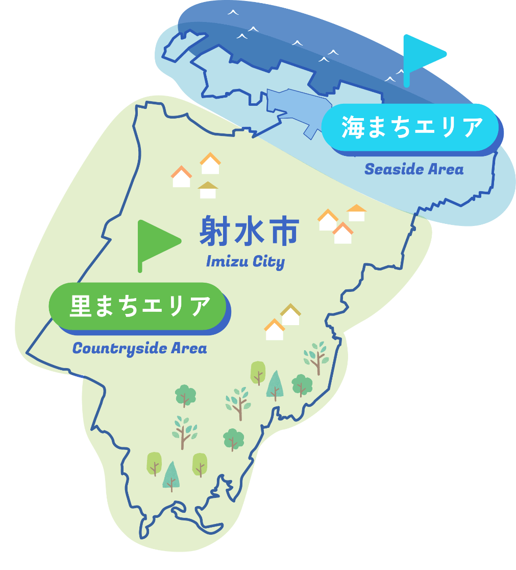 各エリアのおすすめスポット